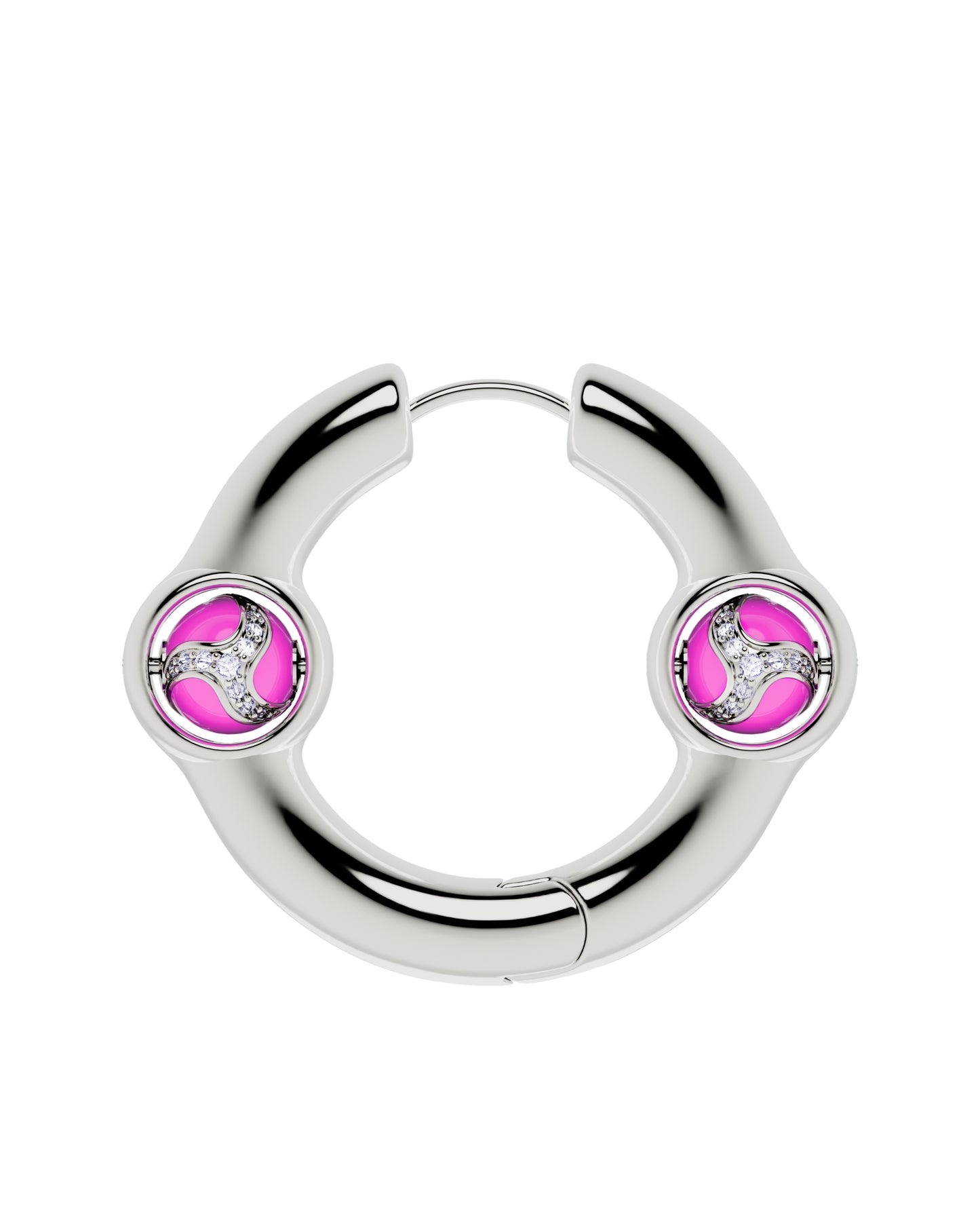 Portal Of Joy Earrings Pink Large