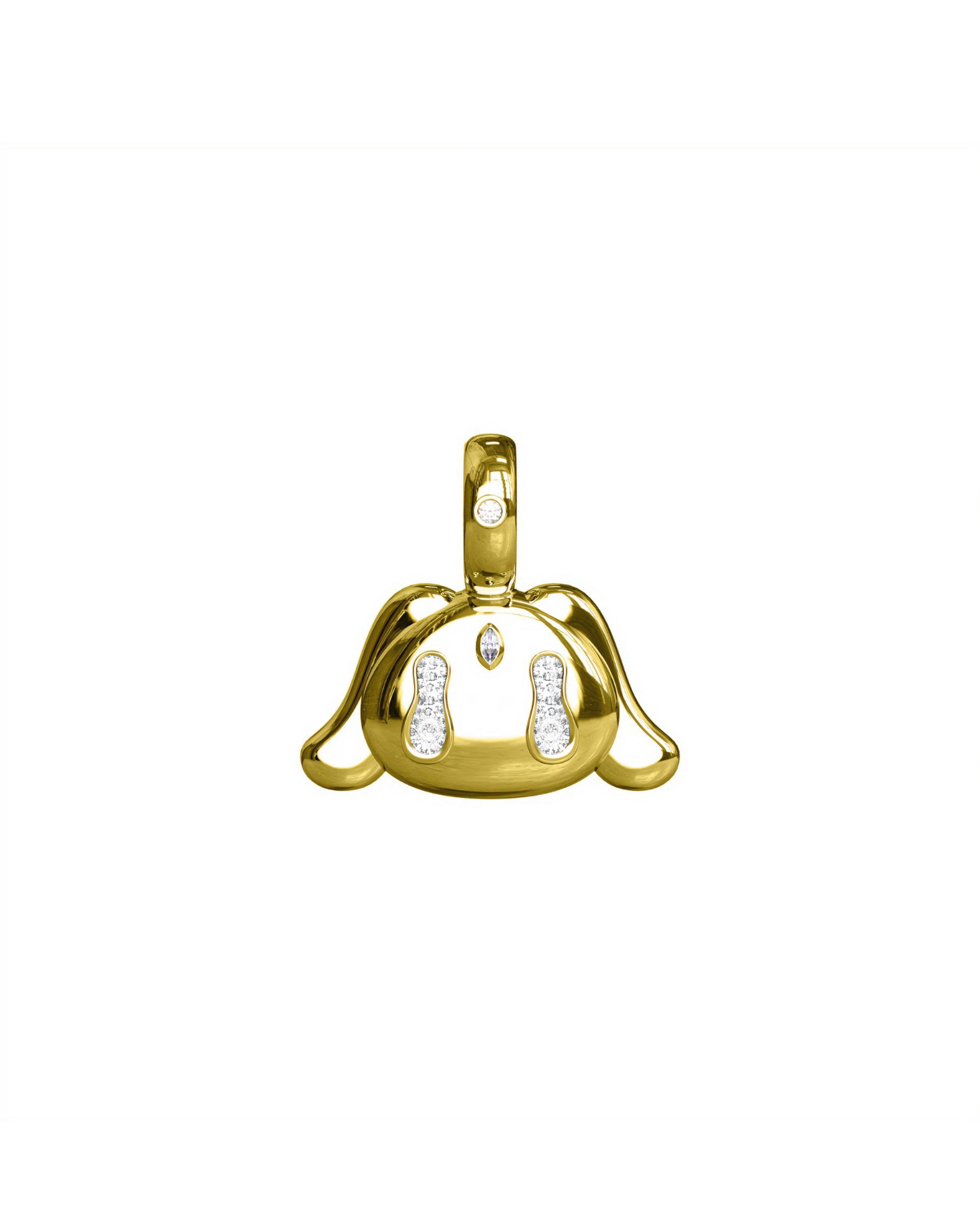 Tiny Buda Pendant Gold