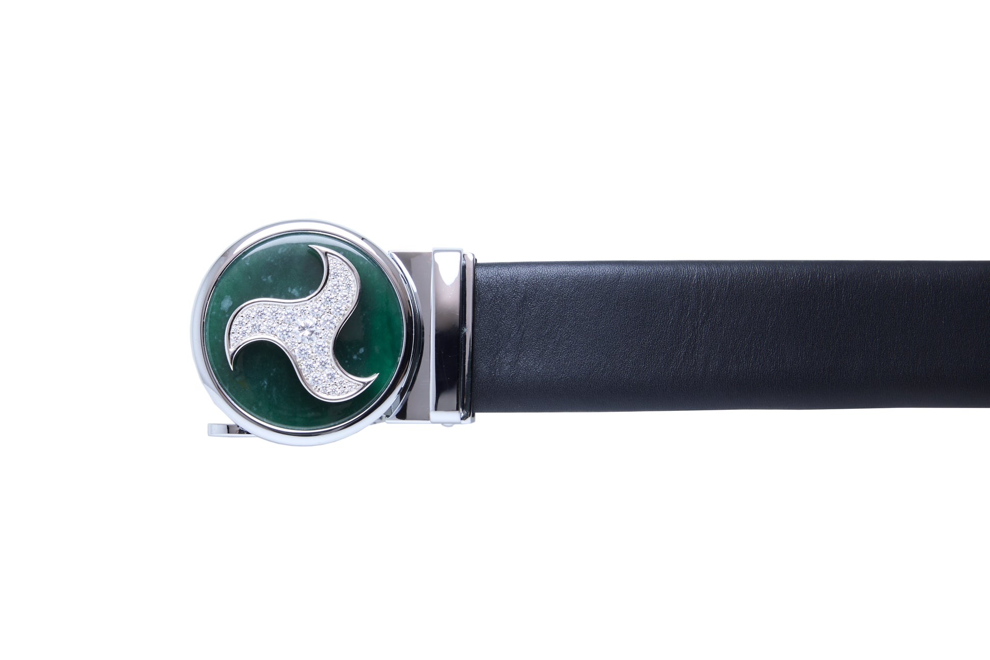 Spinning Wheel Of Joy Jade Belt Black