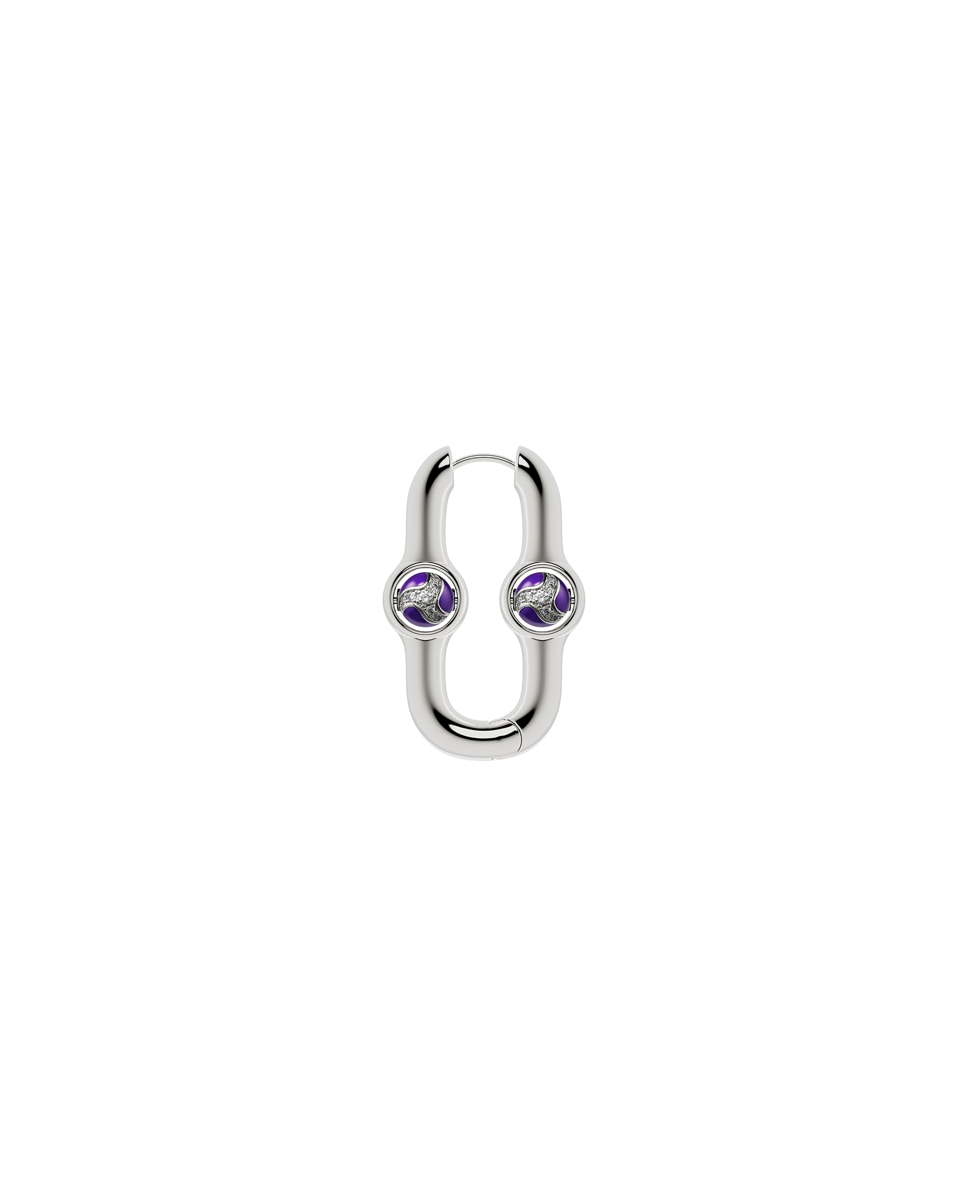 Gate Of Joy Earrings Purple Small
