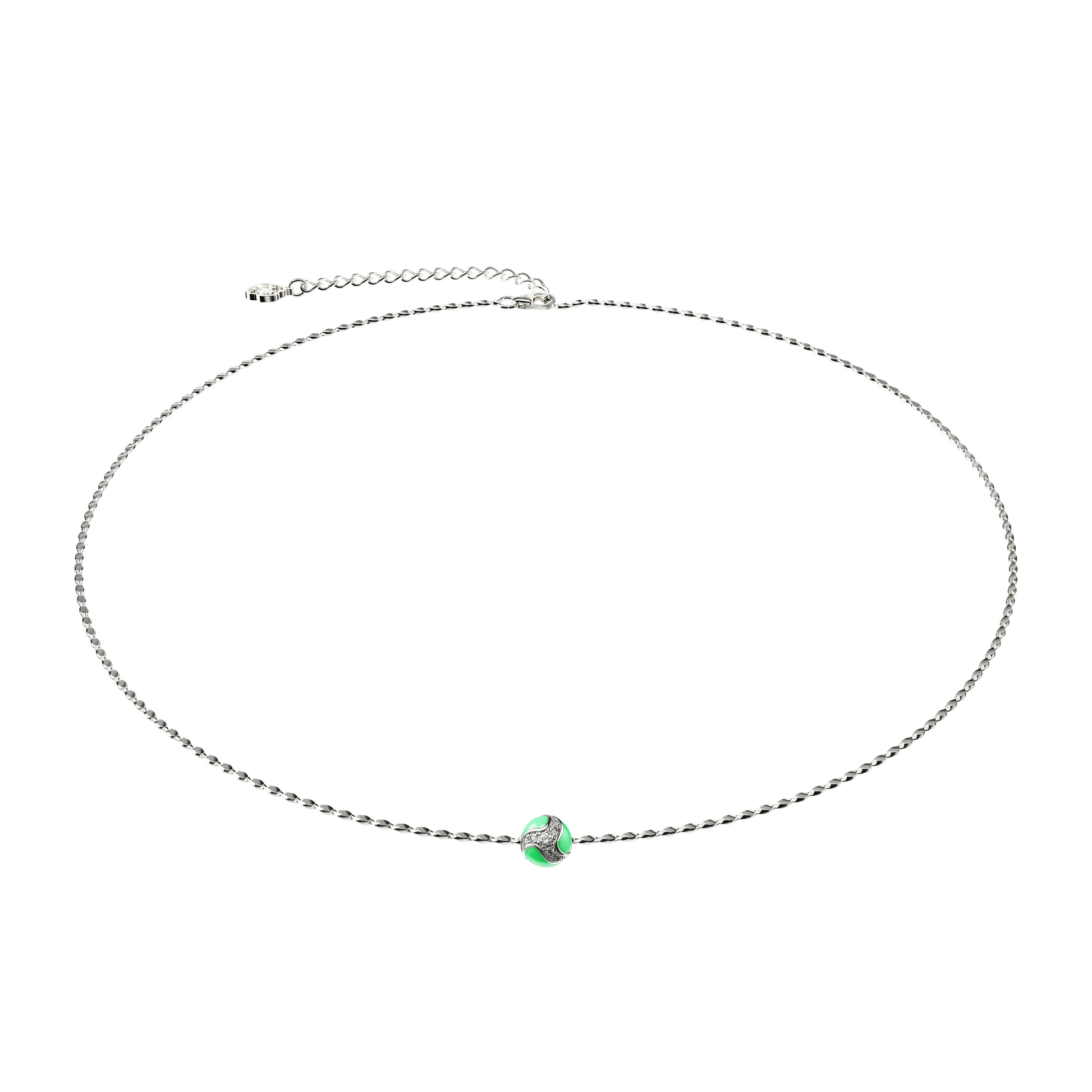 111 Dragon Ball Necklace Green