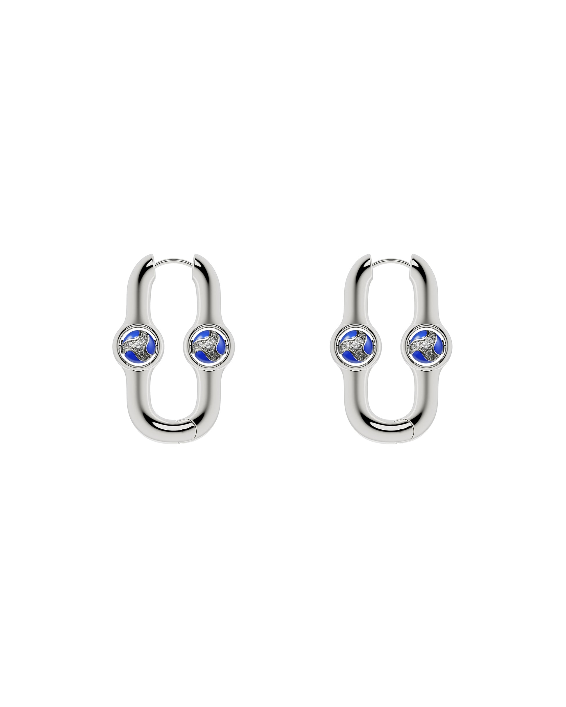 Gate Of Joy Earrings Indigo Small