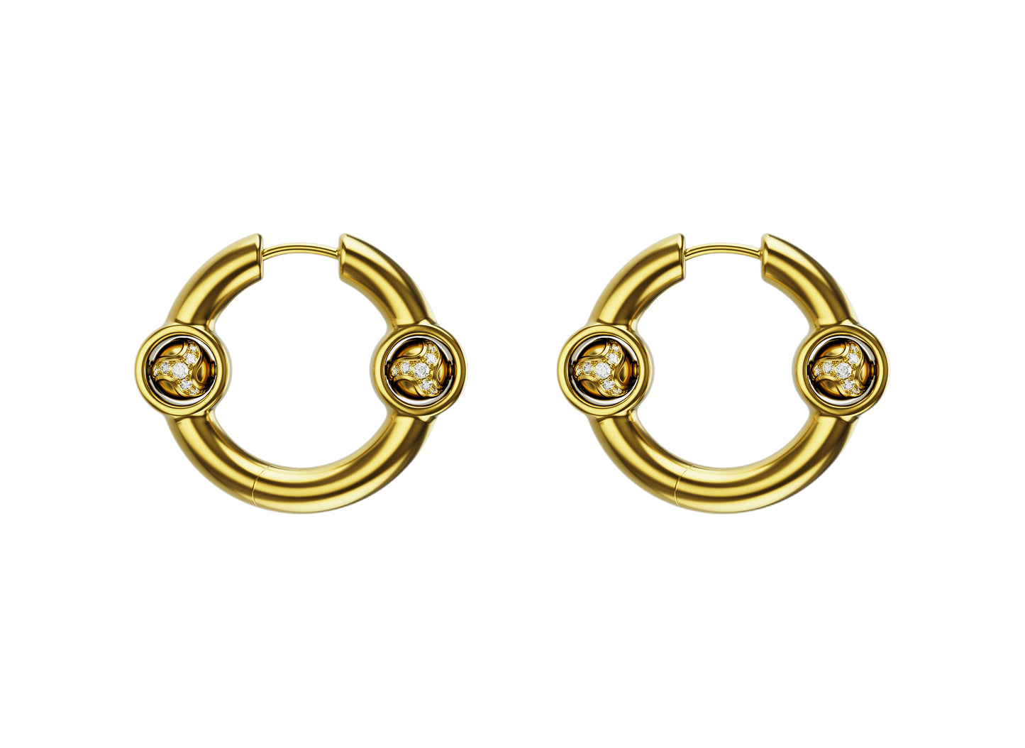 Portal Of Joy Earrings Gold Small