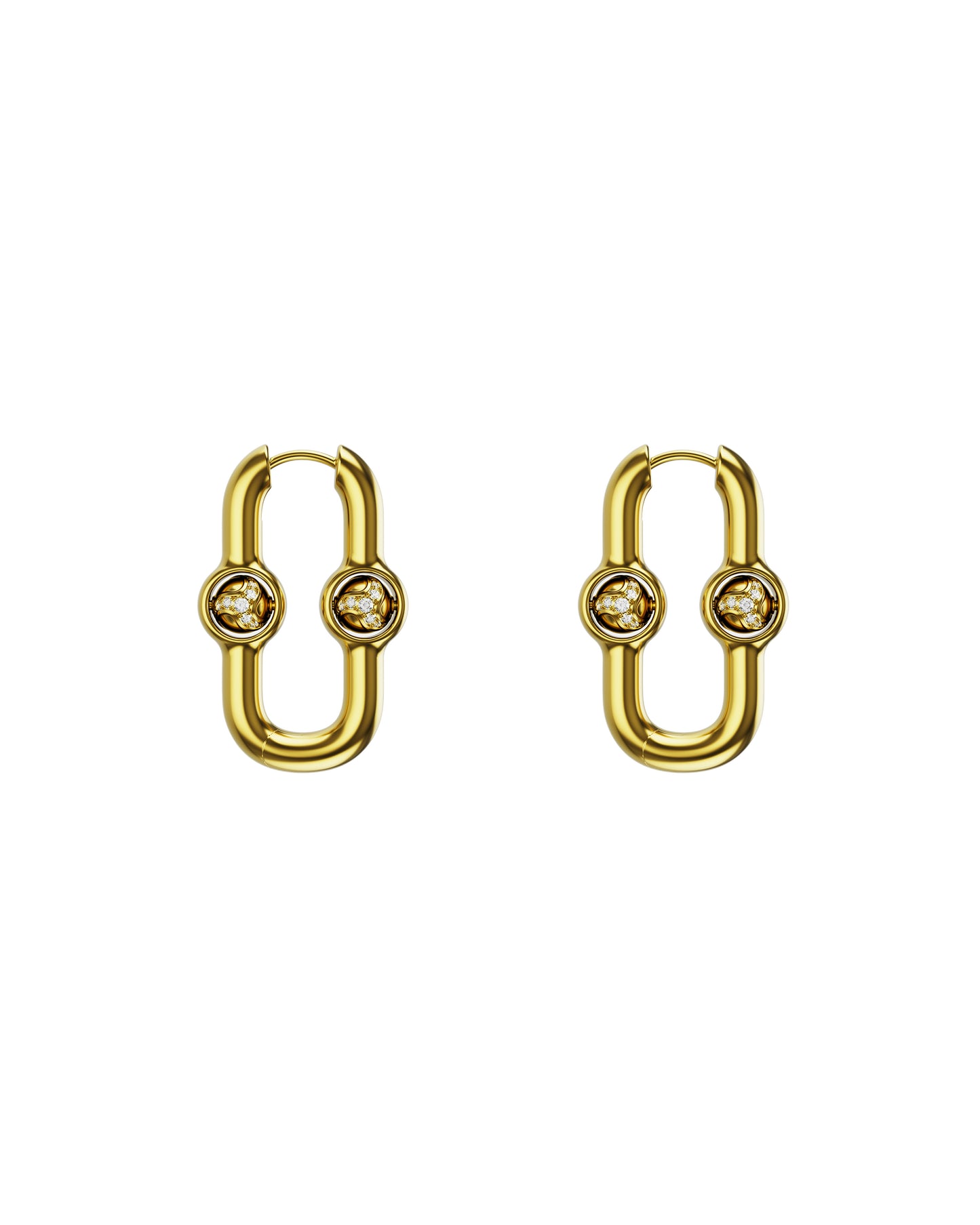 Gate Of Joy Earrings Gold Small