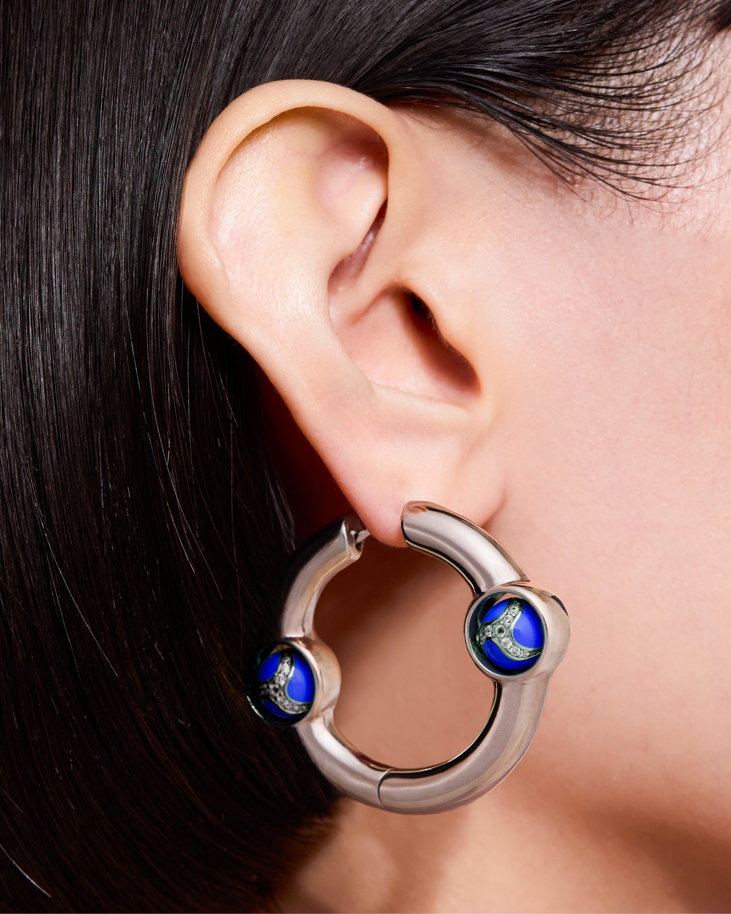 Portal Of Joy Earrings Indigo Large