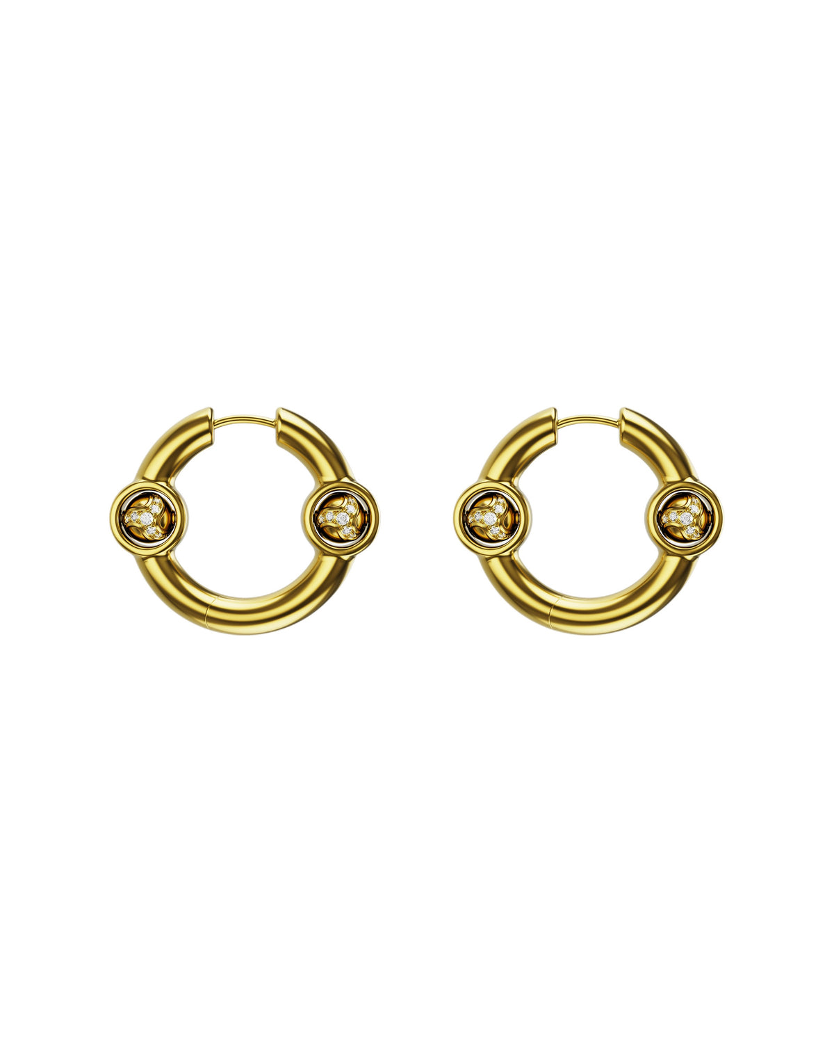 Portal Of Joy Earrings Gold Small