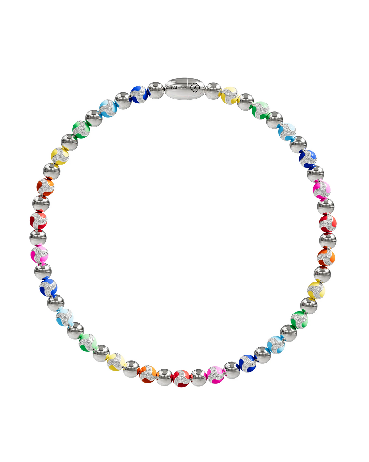 Rainbow Dragon Necklace_Small_front _1