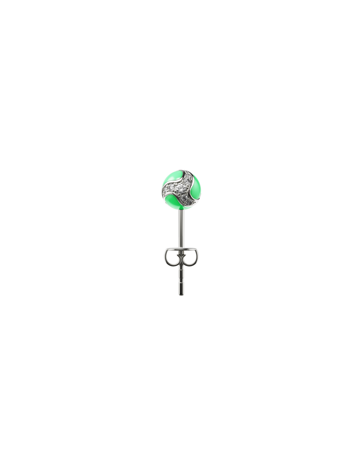 Dragon Ball Ear Stud Green
