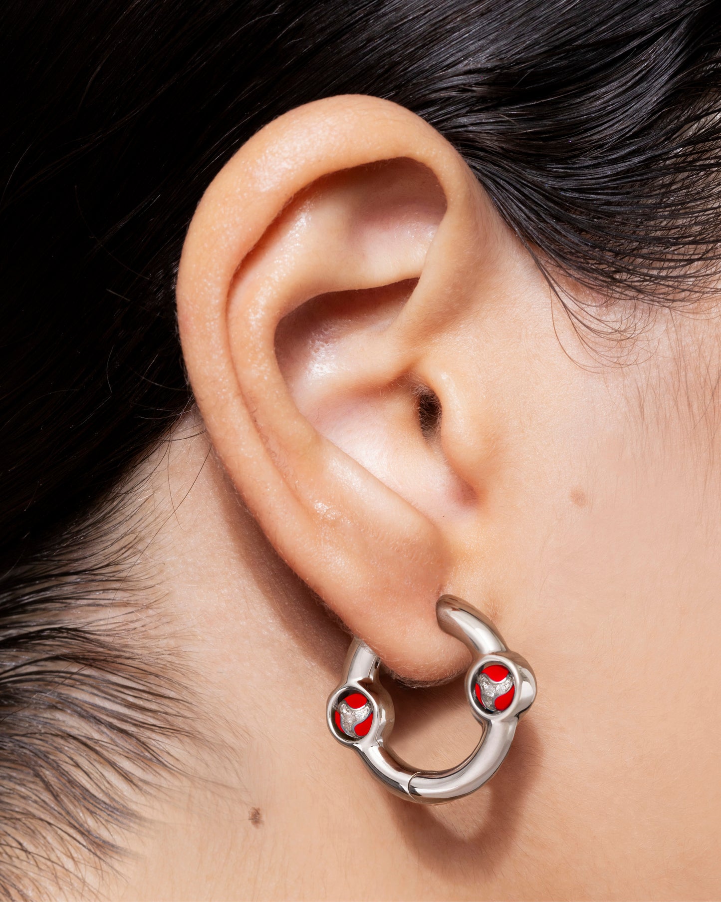 Portal Of Joy Earrings Red Small
