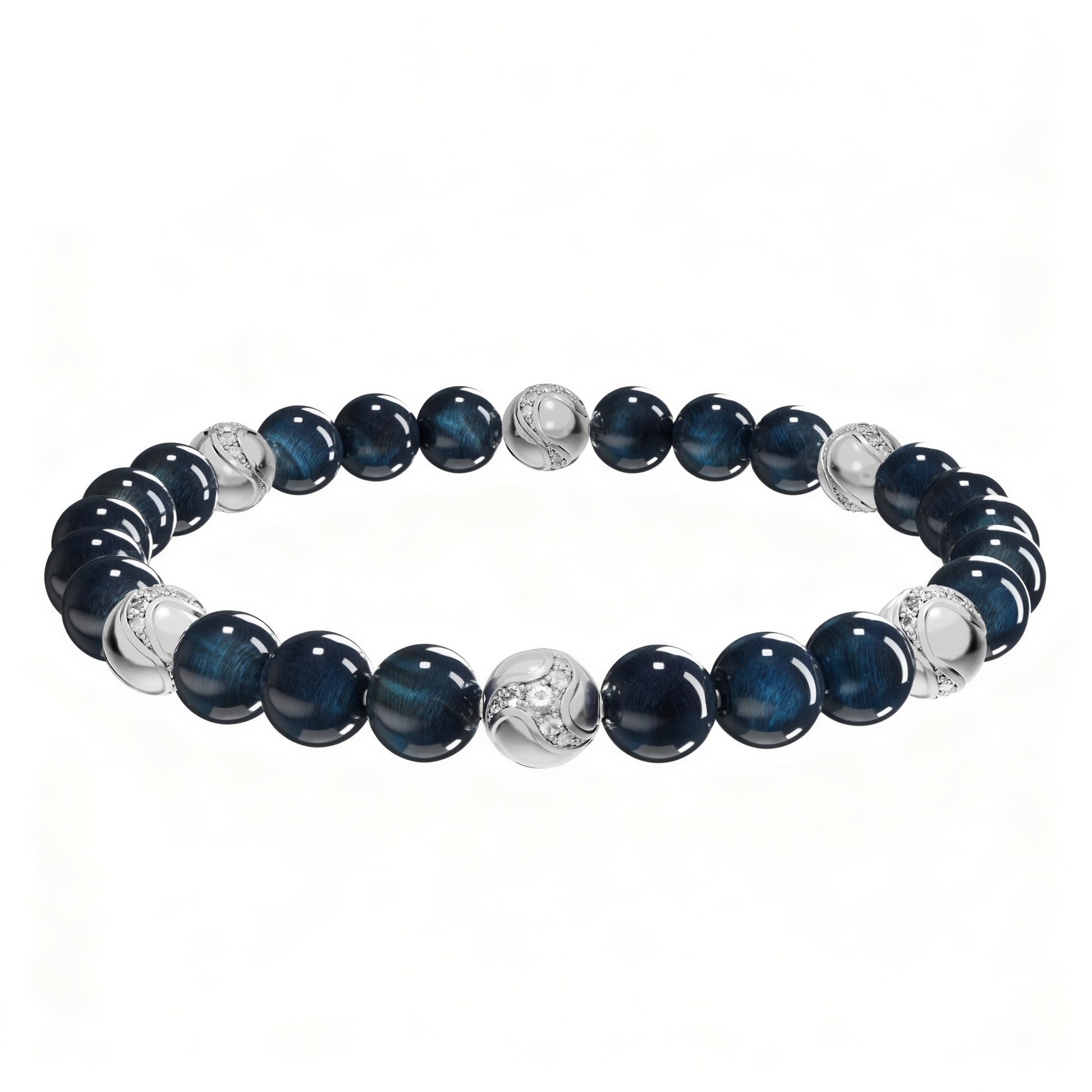 Blue Tiger’s Eye Dragon Bracelet