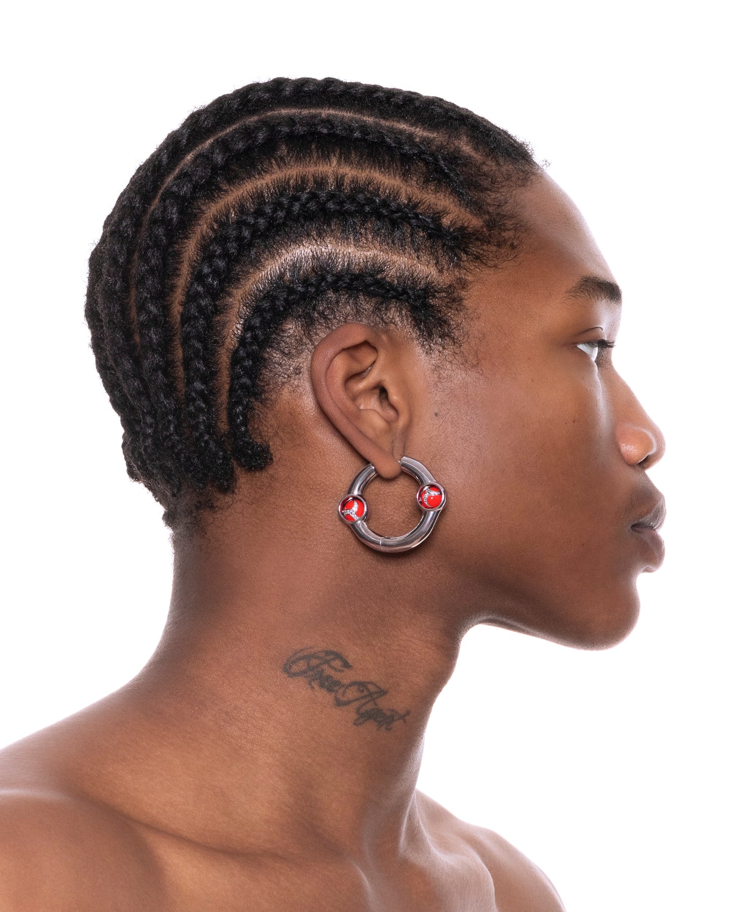 Portal Of Joy Earrings Red Large