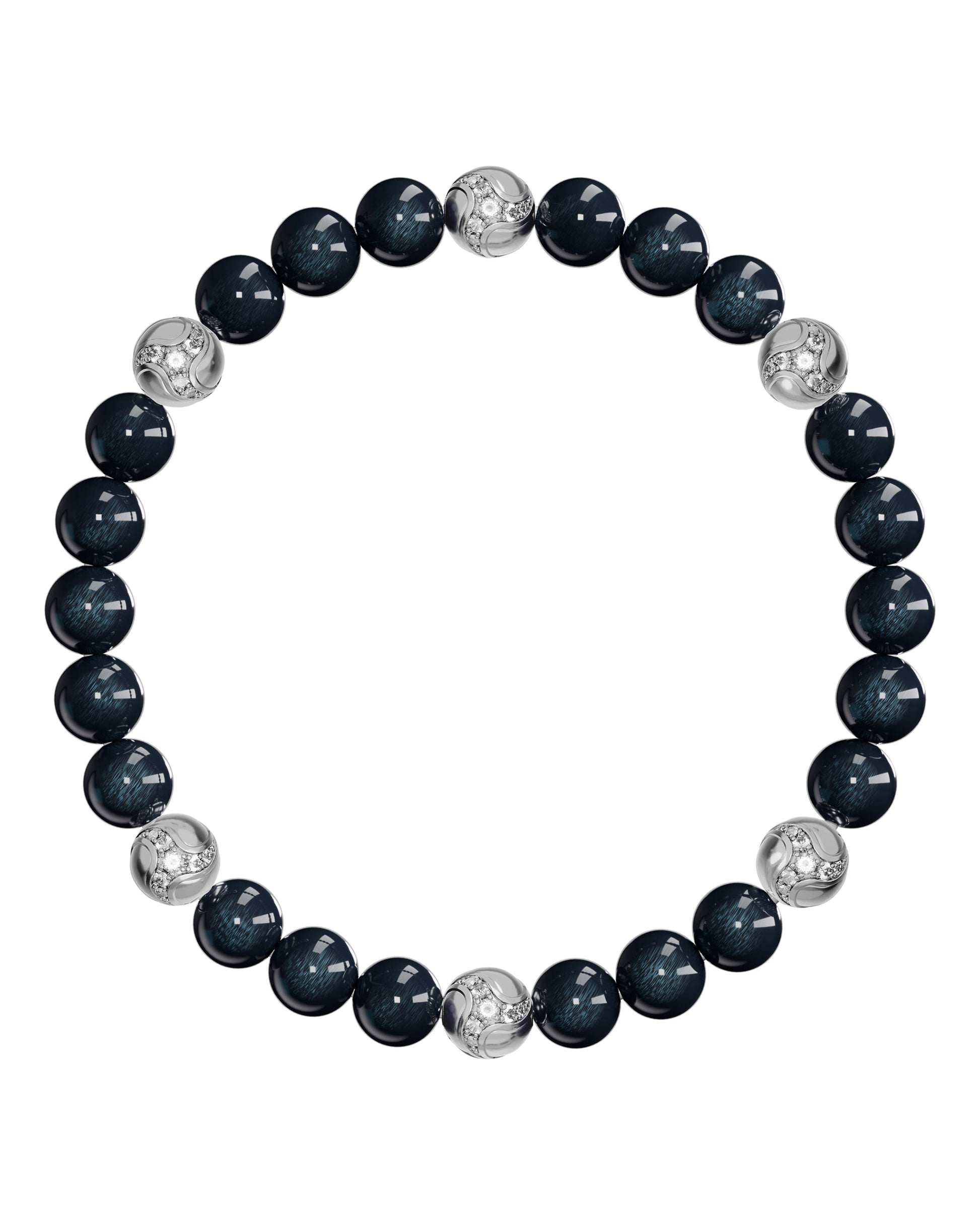 Blue Tiger’s Eye Dragon Bracelet