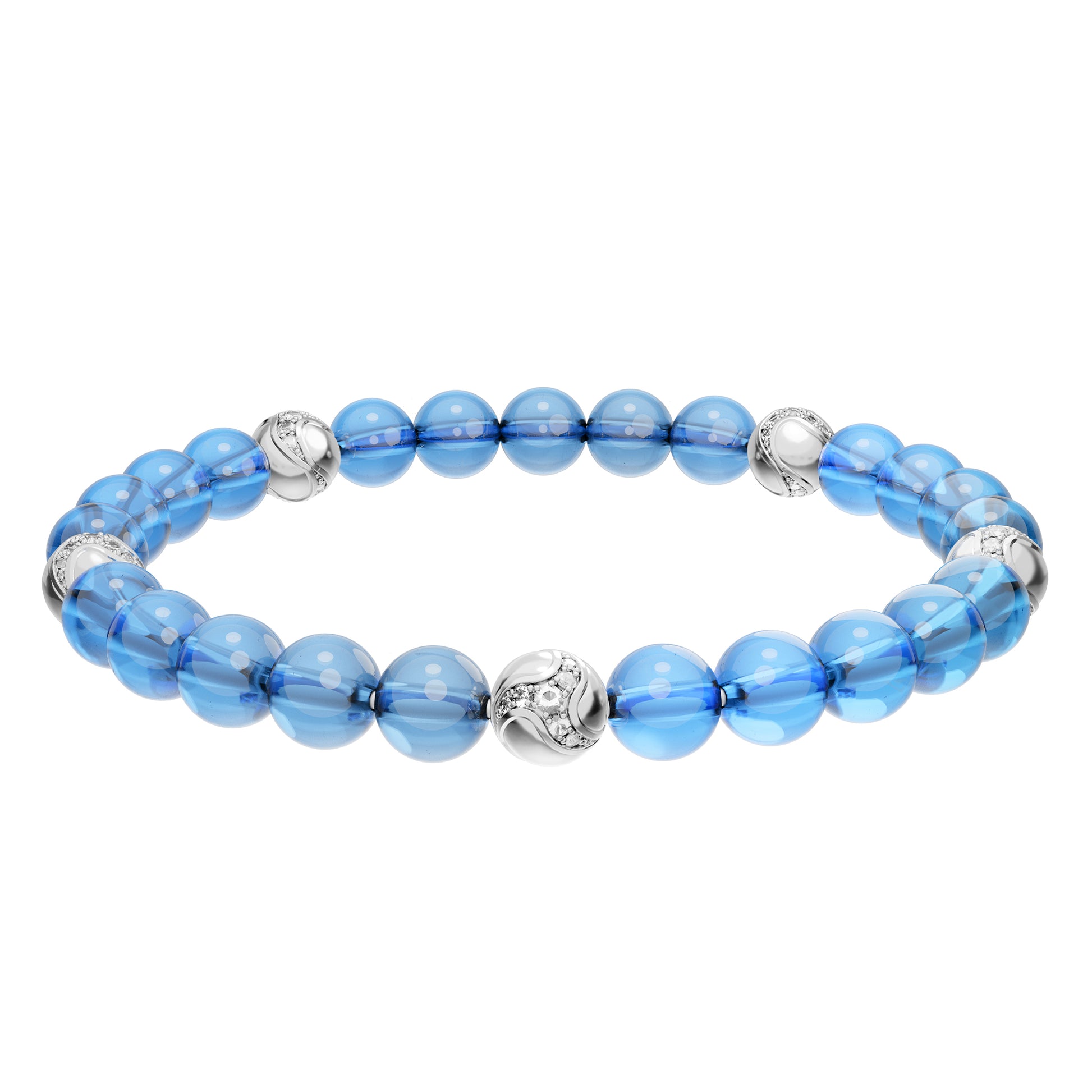 Blue Fluorite Dragon Bracelet