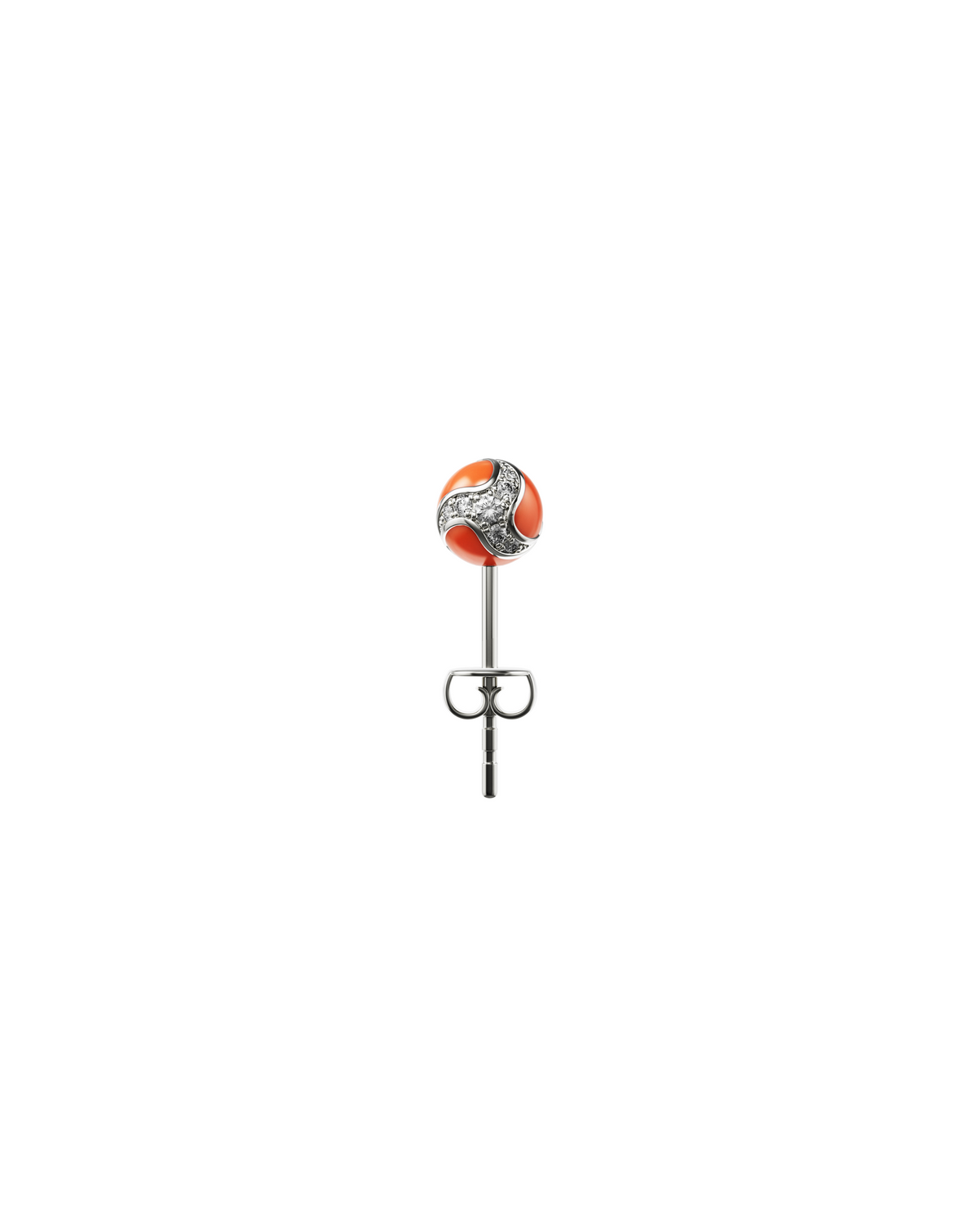 Dragon Ball Ear Stud — Orange — One Size