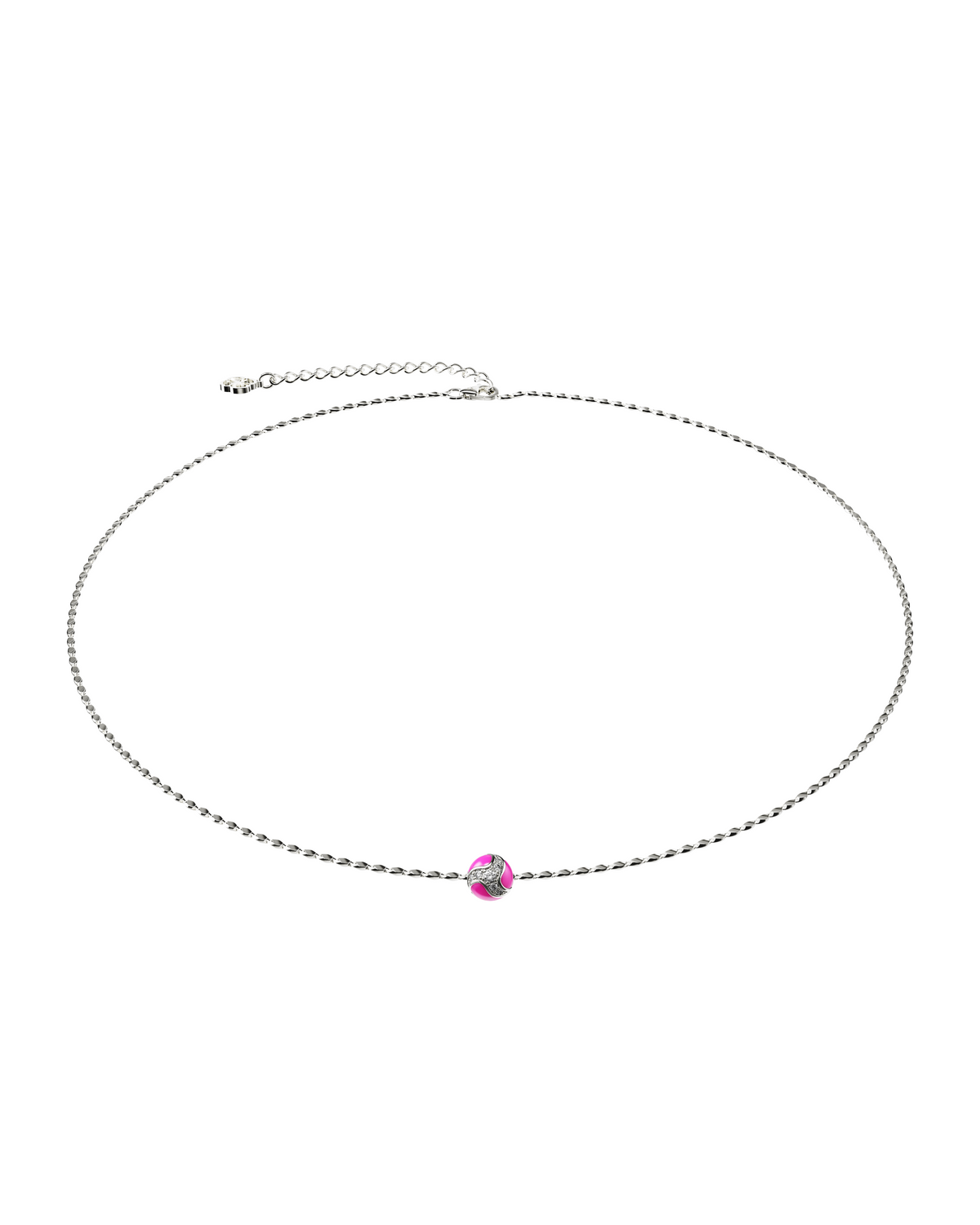 111 Dragon Ball Necklace Pink