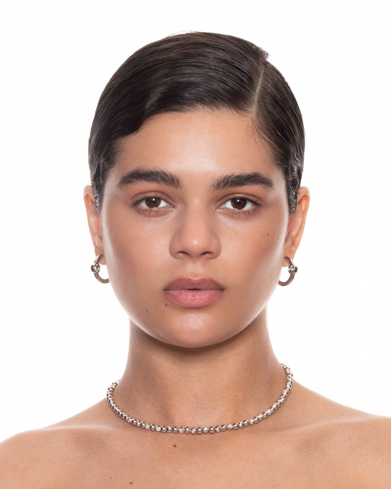 Silver Dragon Necklace_small_model _1