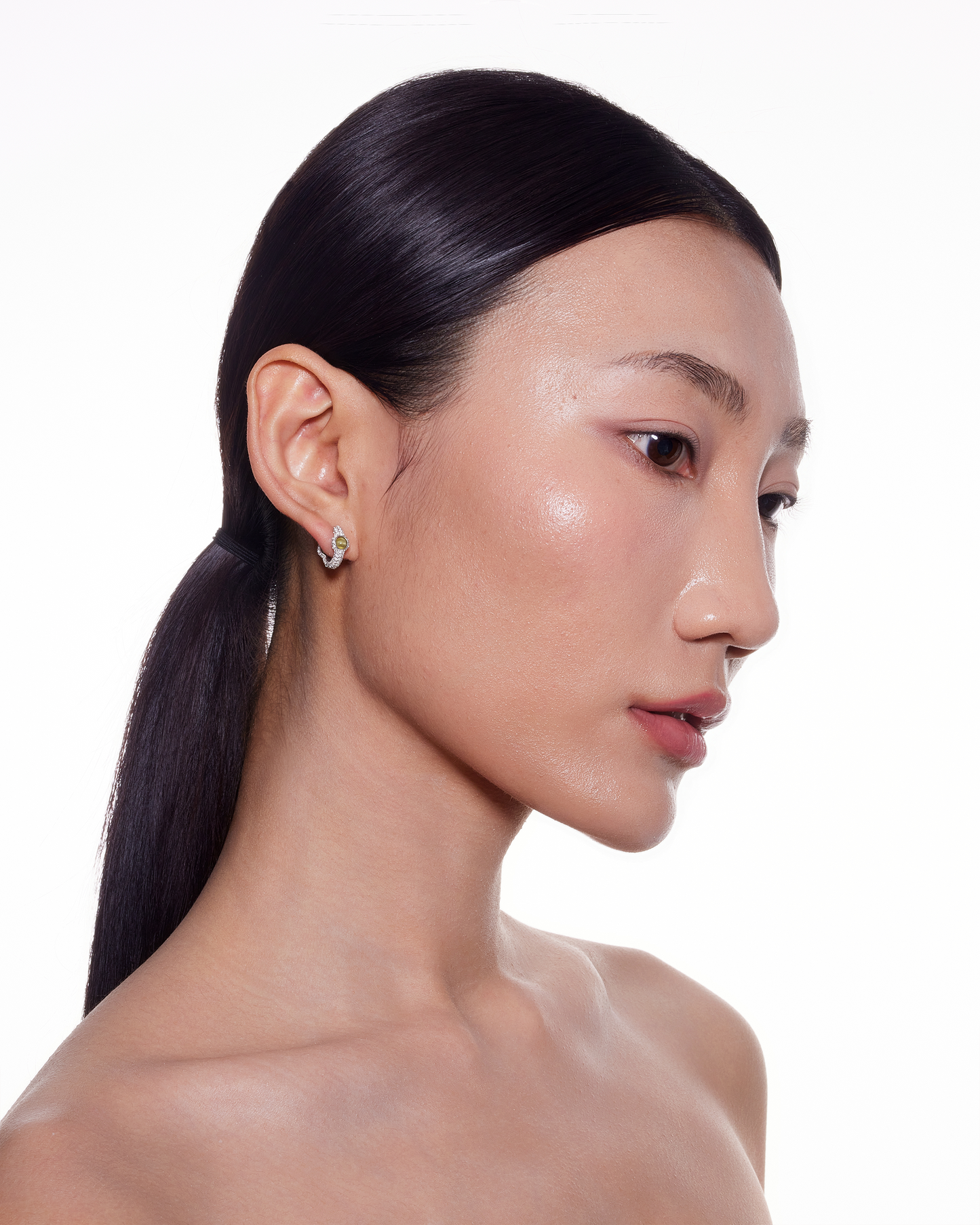 Mini Drip Portal Of Joy Earrings Peridot