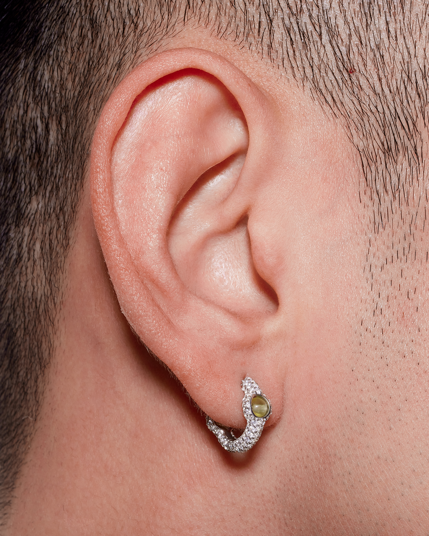 Mini Drip Portal Of Joy Earrings Peridot