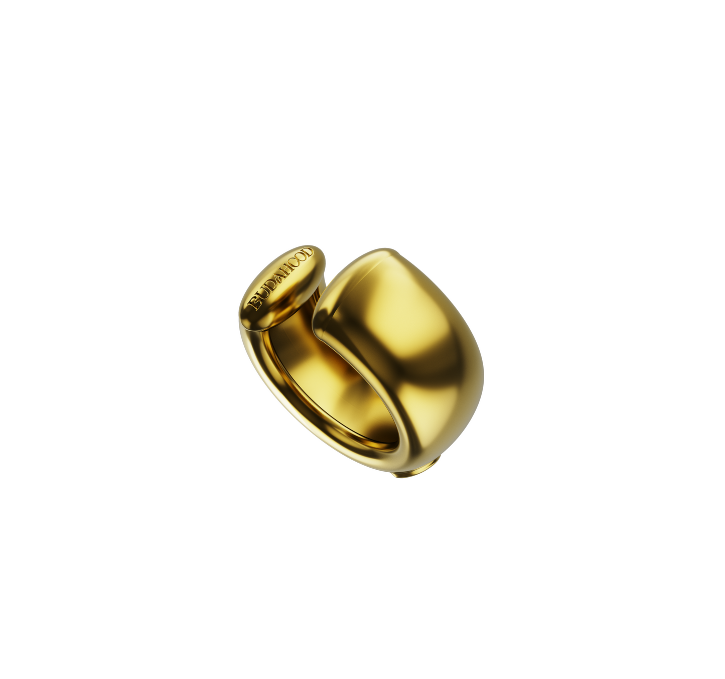 Wheel Of Joy Ear Cuff Gold