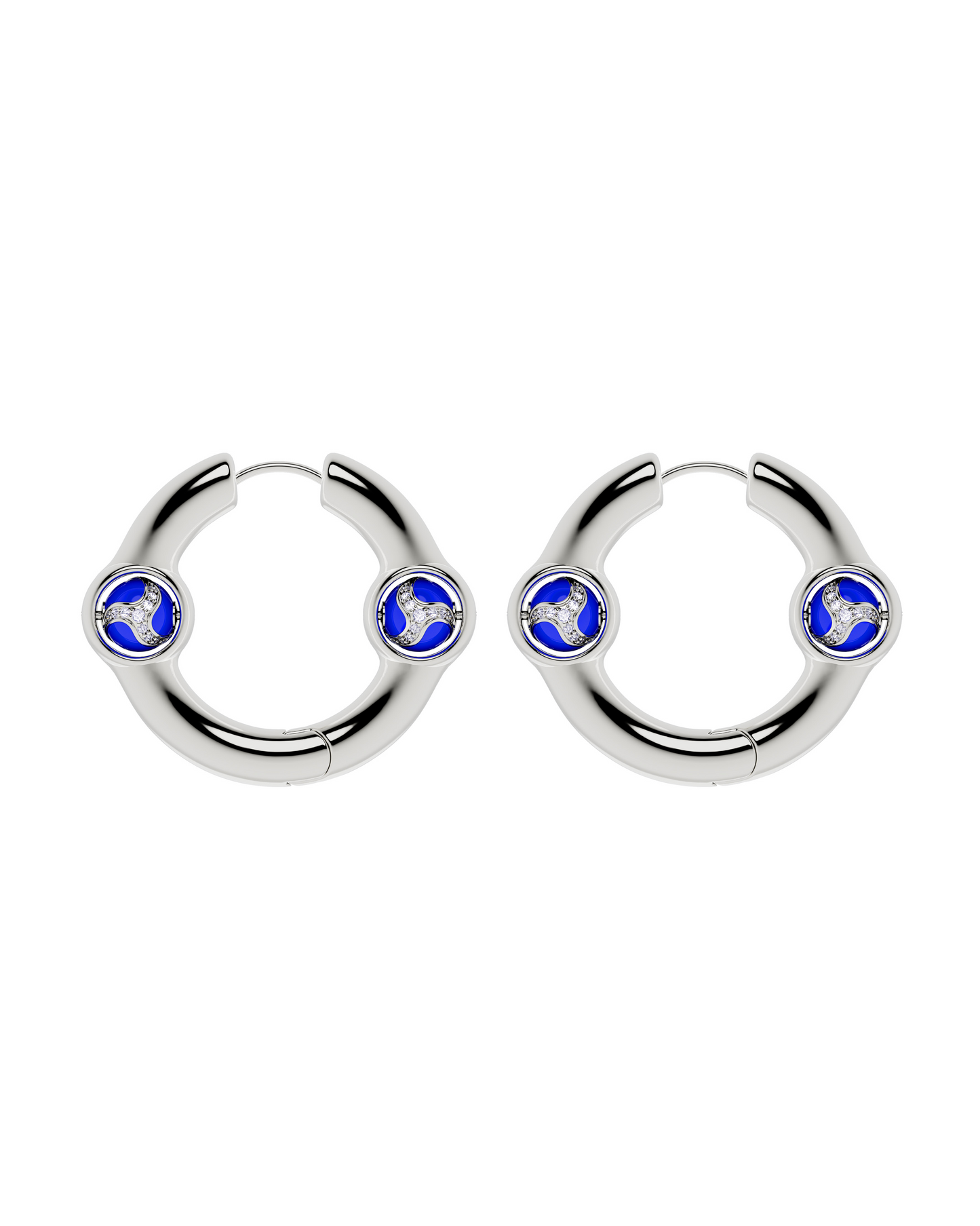 Portal Of Joy Earrings Indigo Large