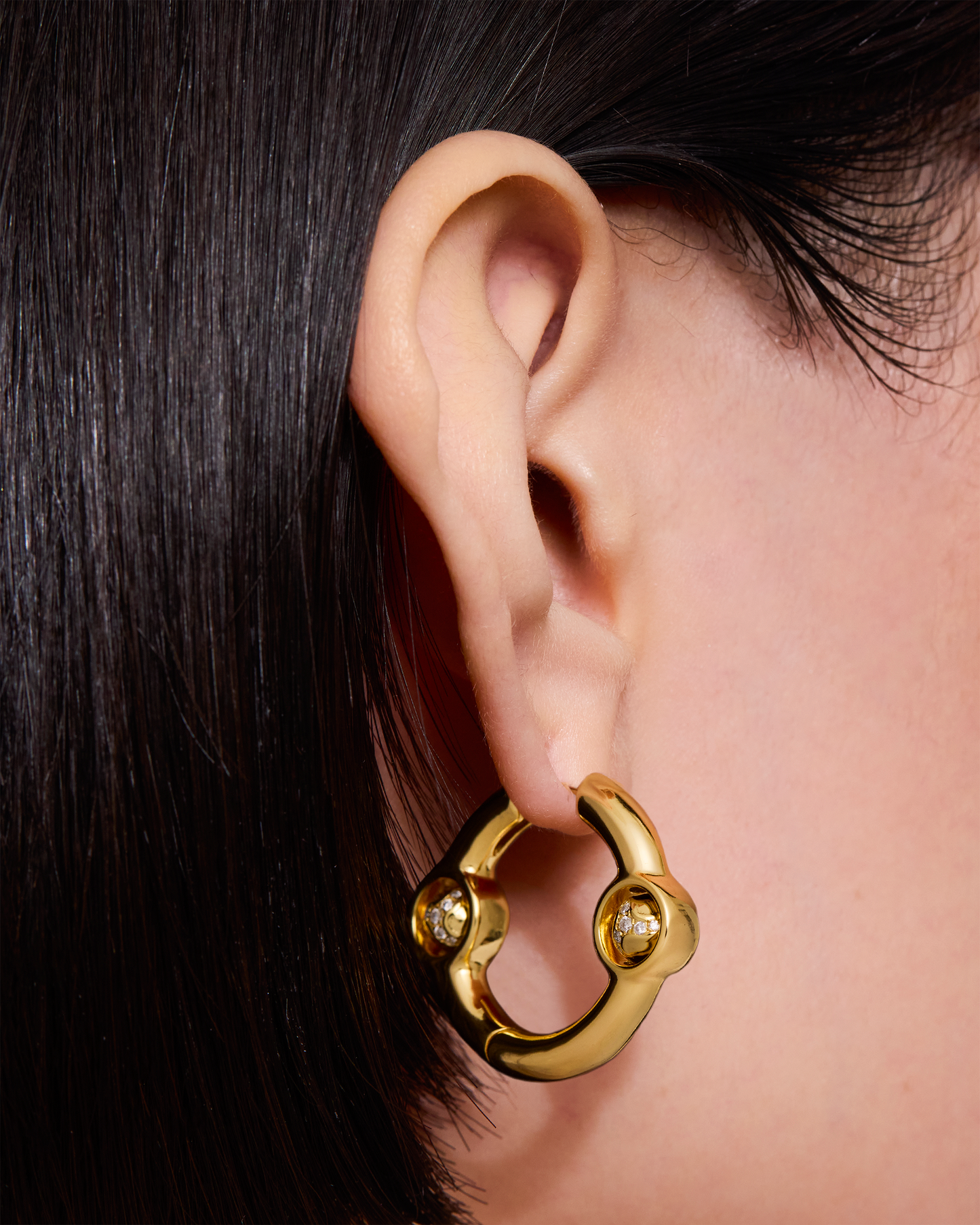 Portal Of Joy Earrings Gold Small