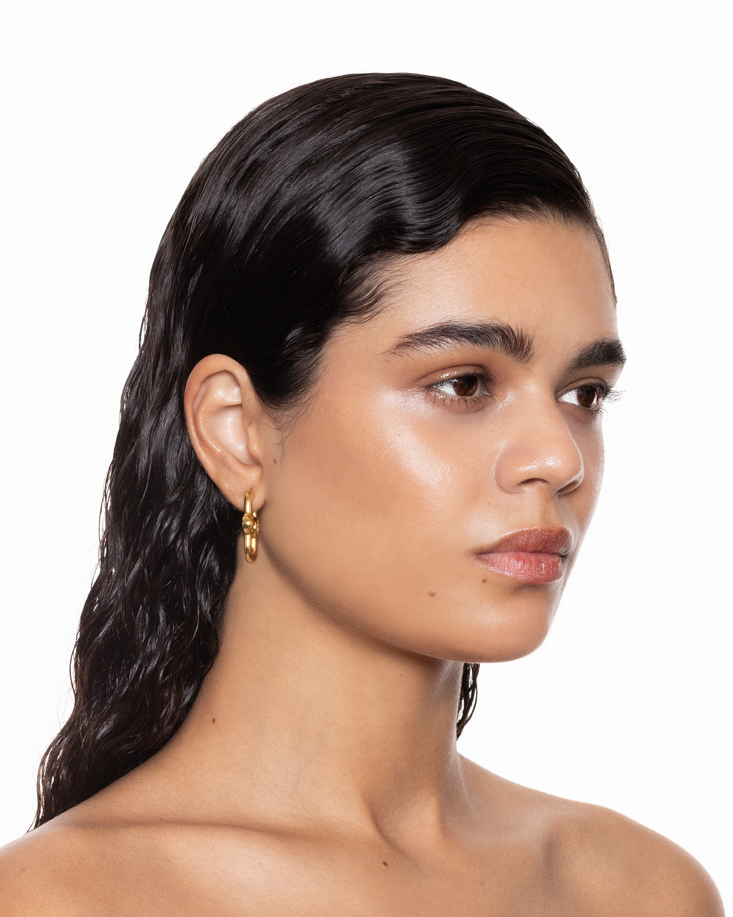 Gate Of Joy Earrings Gold Small