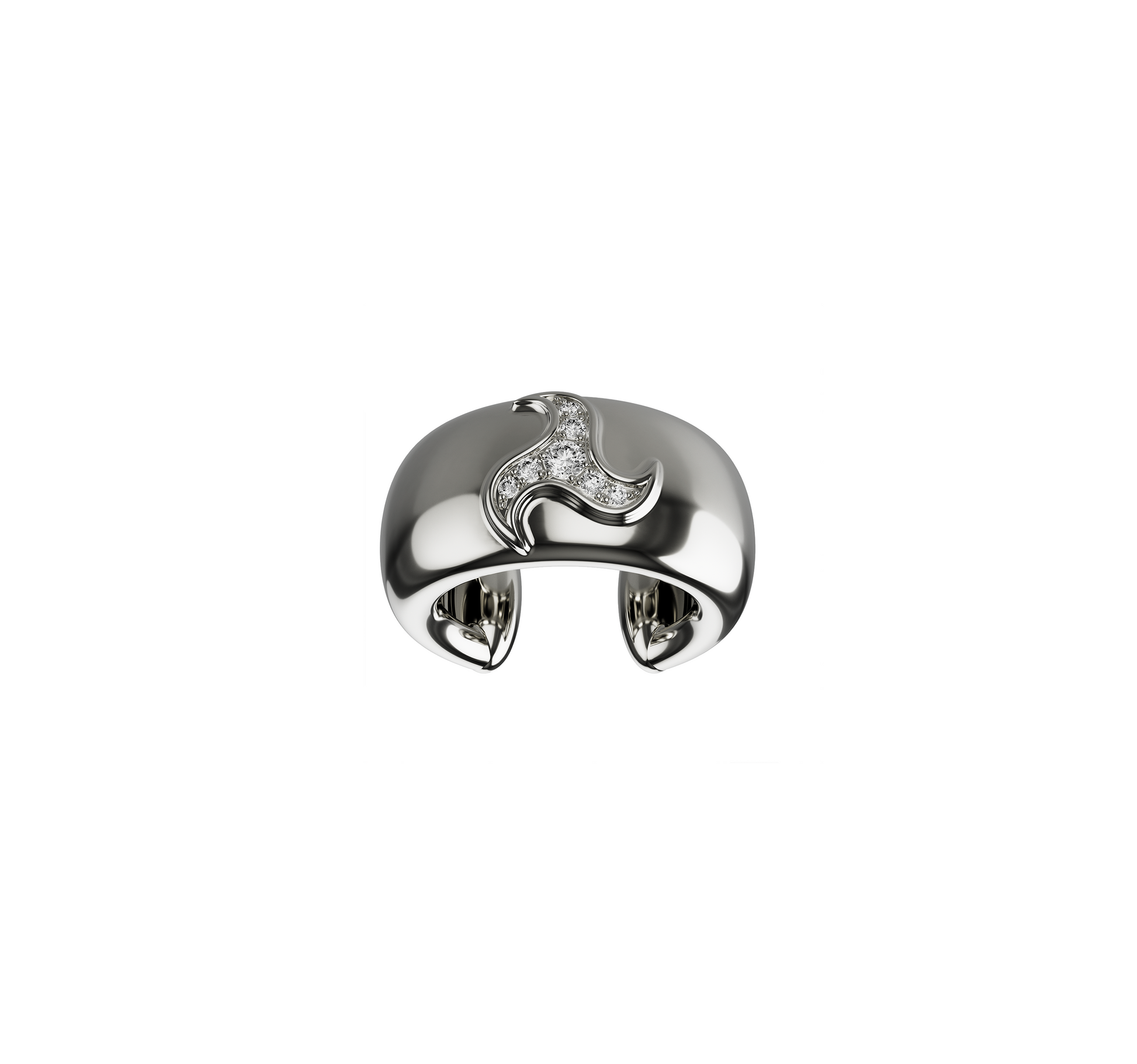Wheel Of Joy Ear Cuff