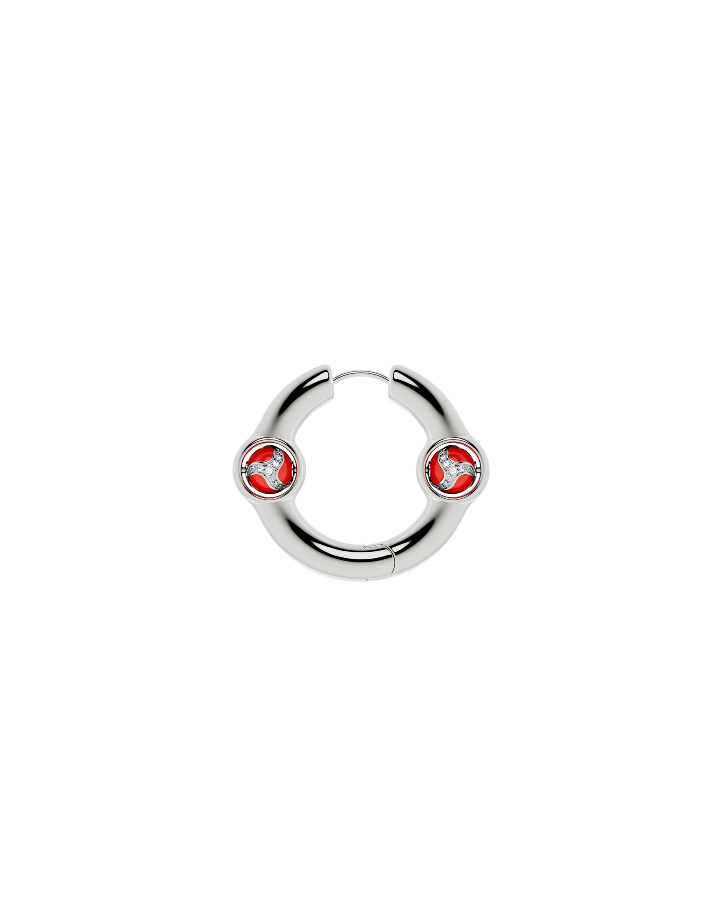 Portal Of Joy Earrings Red Small