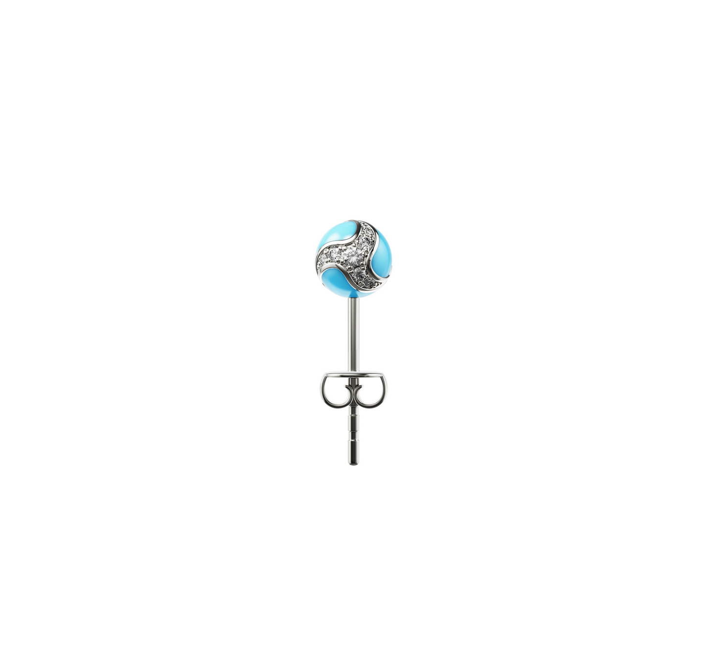 Dragon Ball Ear Stud Blue
