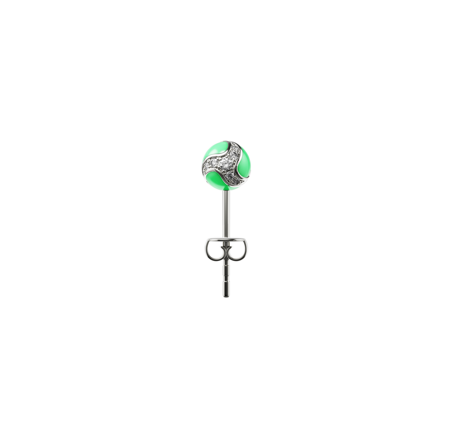 Dragon Ball Ear Stud Green