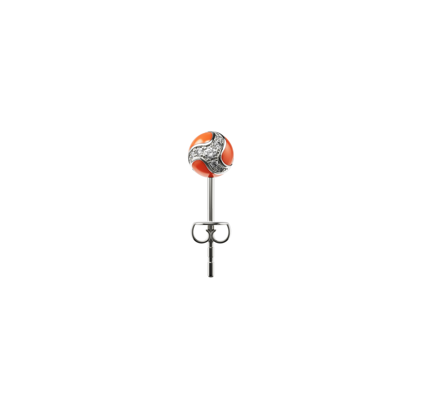 Dragon Ball Ear Stud Orange