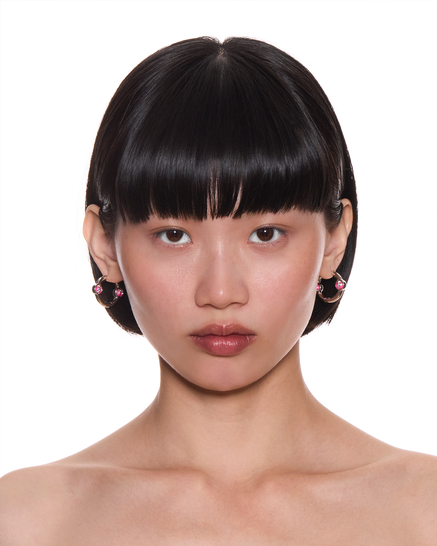 Portal Of Joy Earrings Pink Small