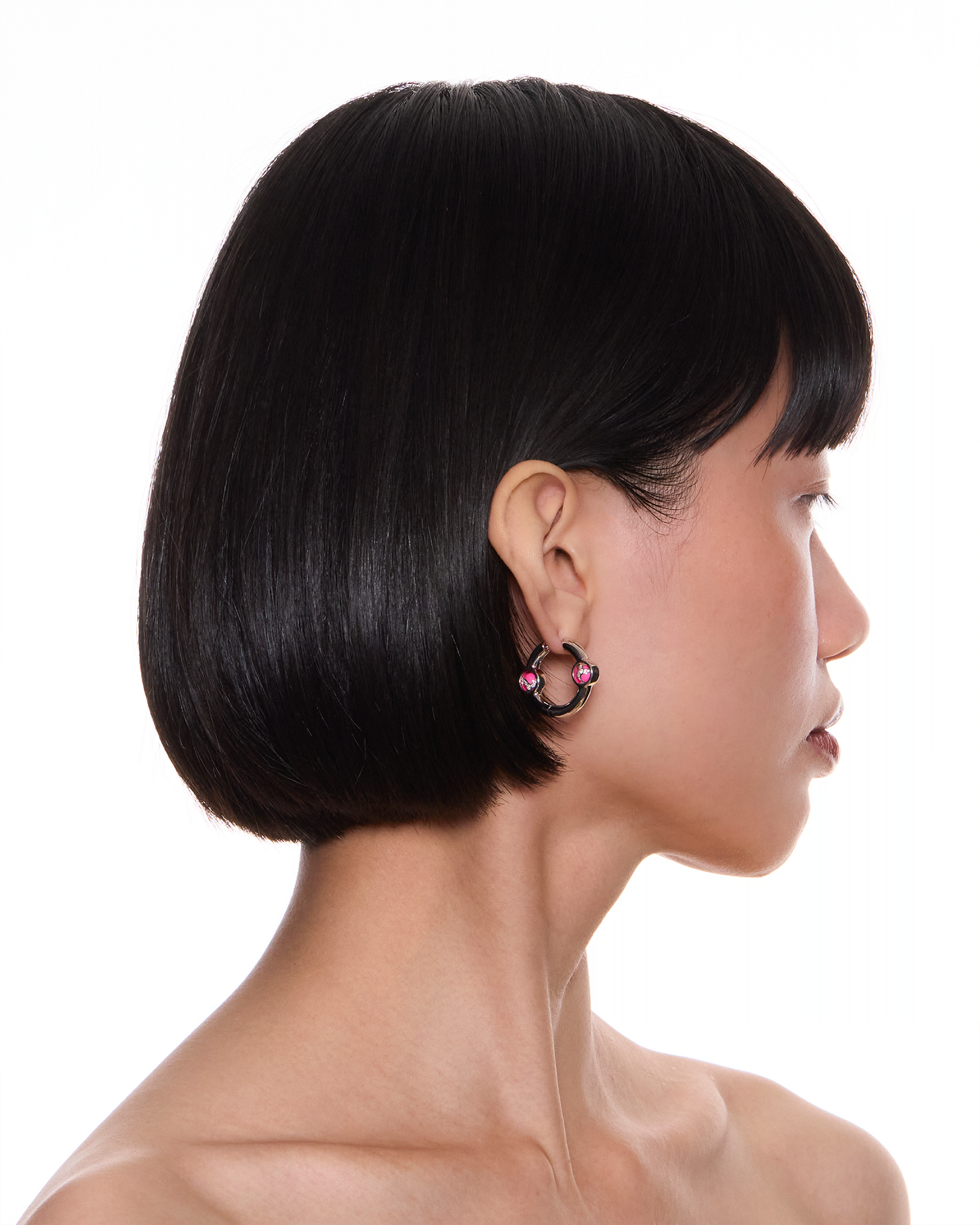 Portal Of Joy Earrings Pink Small