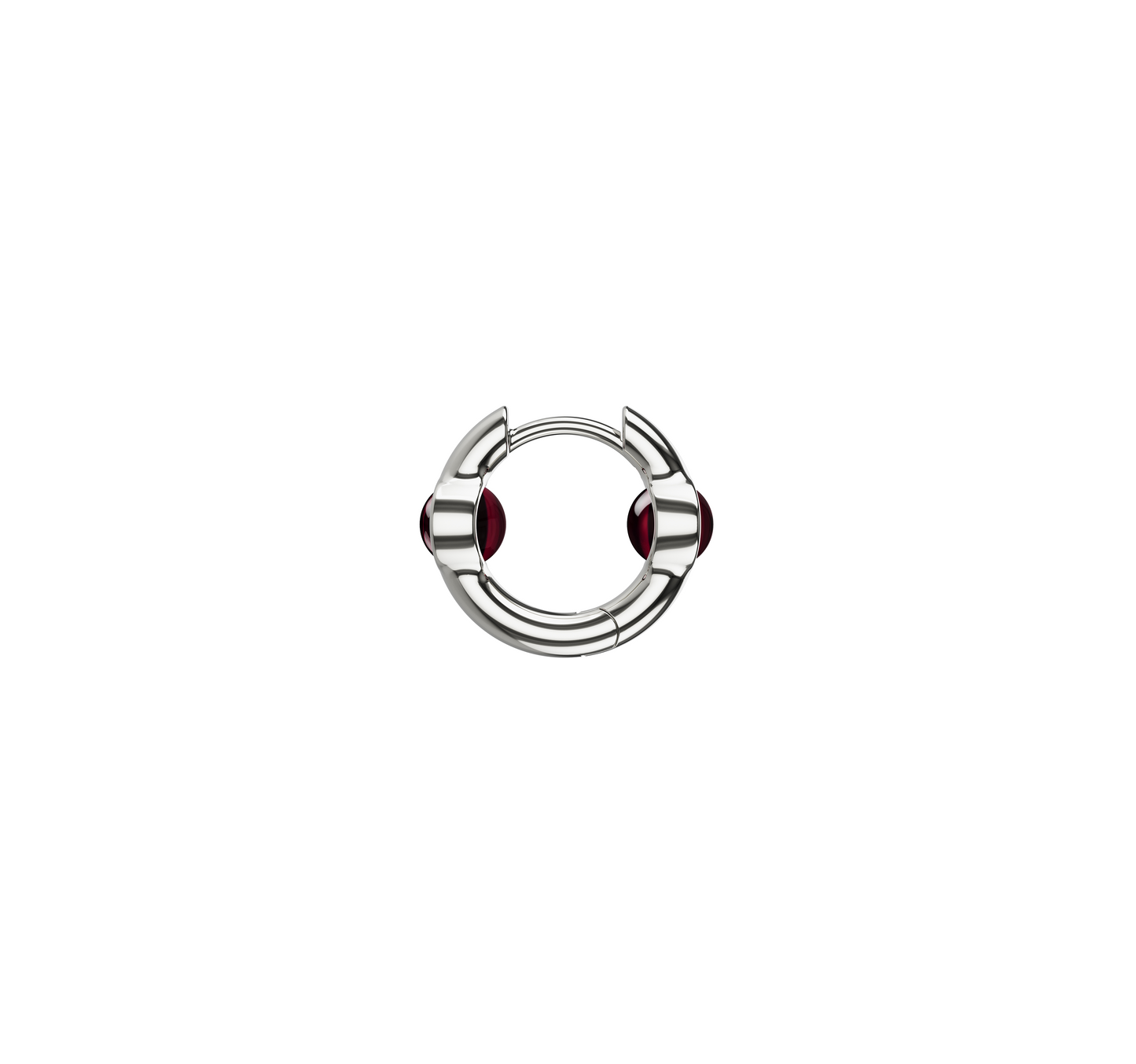Mini Portal Of Joy Earrings Garnet
