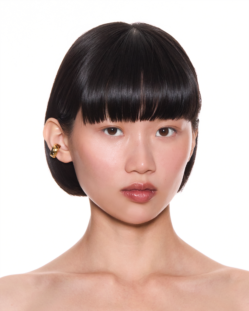 Wheel Of Joy Ear Cuff Gold