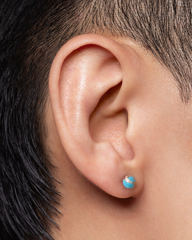 Dragon Ball Ear Stud Blue