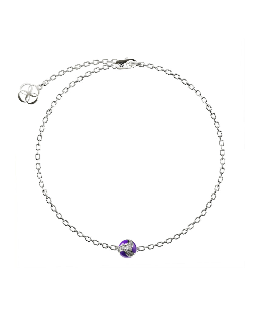 111 Dragon Ball Bracelet Purple