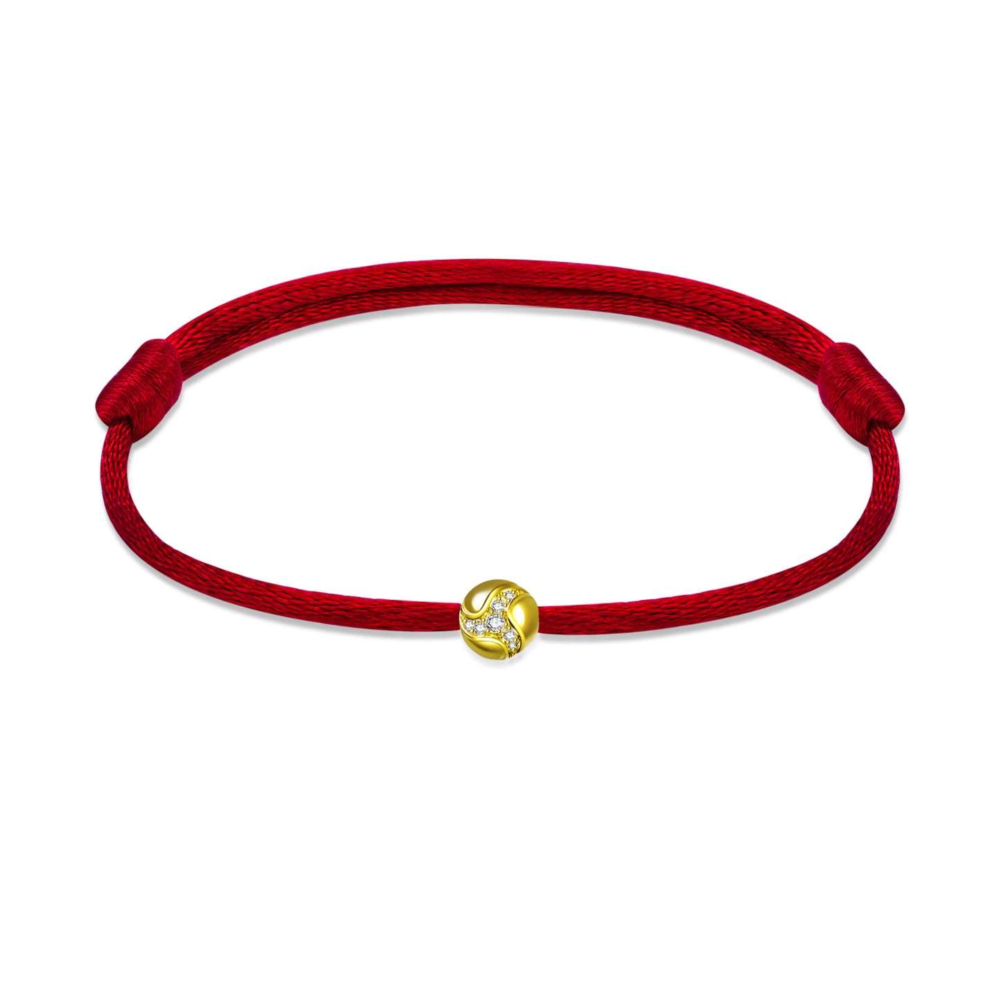 Dragon Ball Red Bracelet_Gold