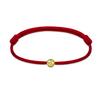 Dragon Ball Red Bracelet_Gold