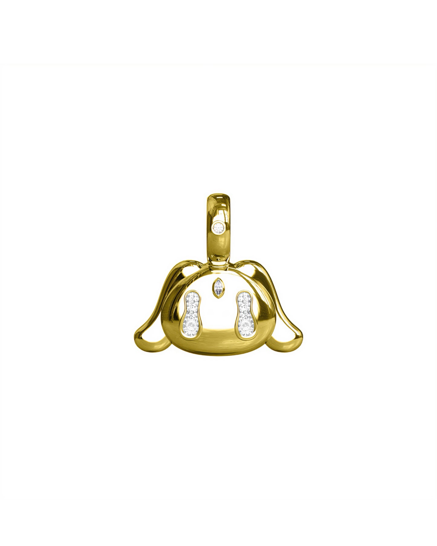 Tiny Buda Pendant Gold