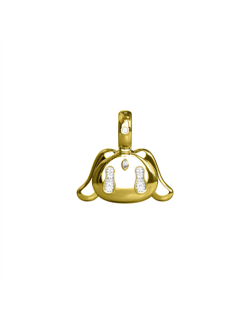 Tiny Buda Pendant Gold