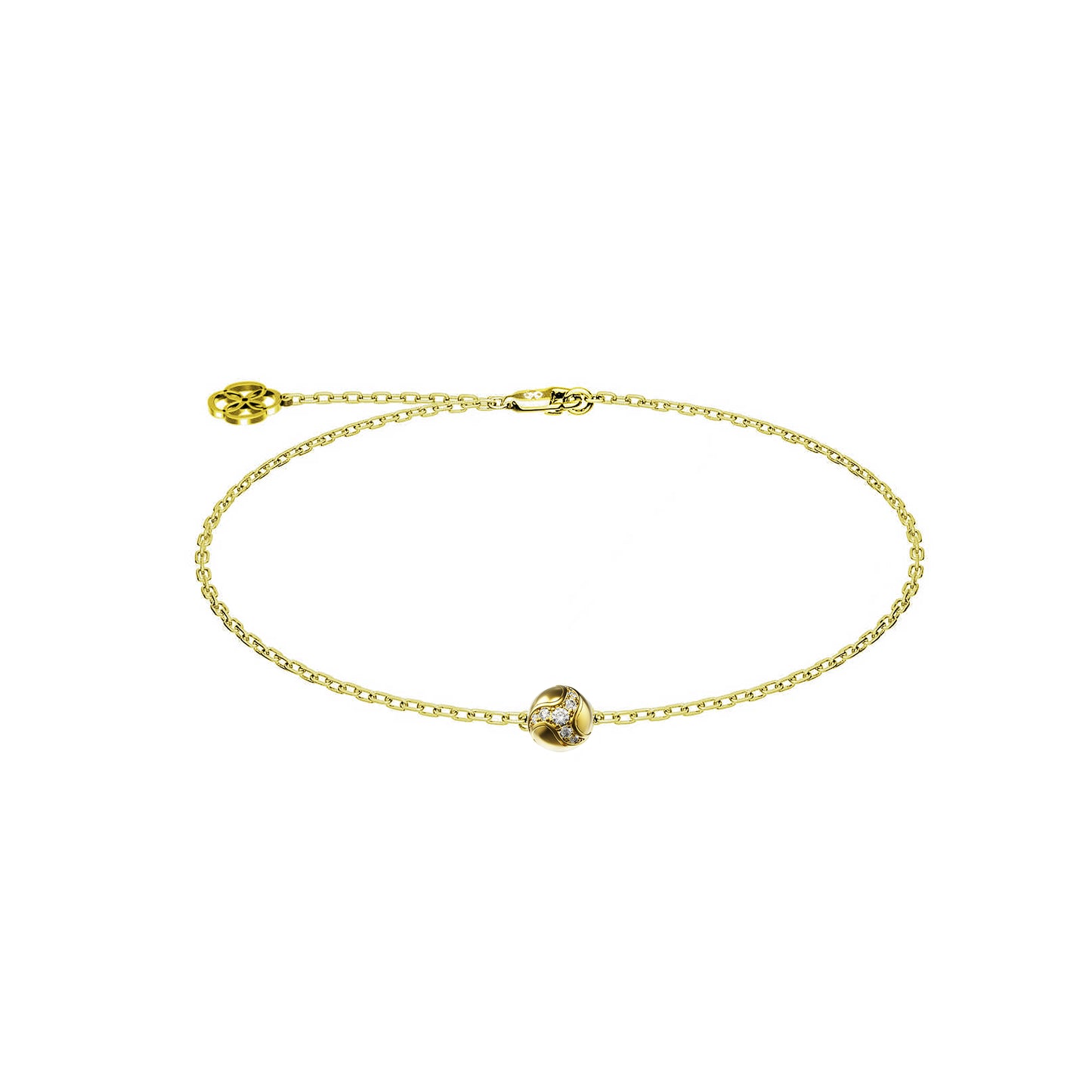 111 Dragon Ball Bracelet Gold