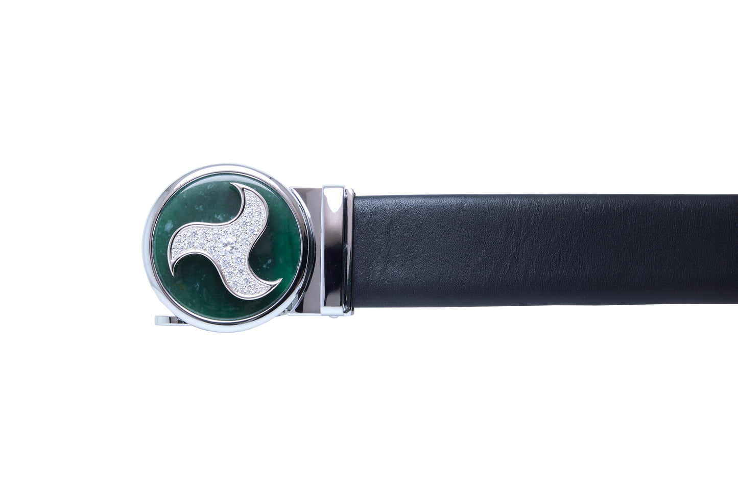 Spinning Wheel Of Joy Jade Belt Black