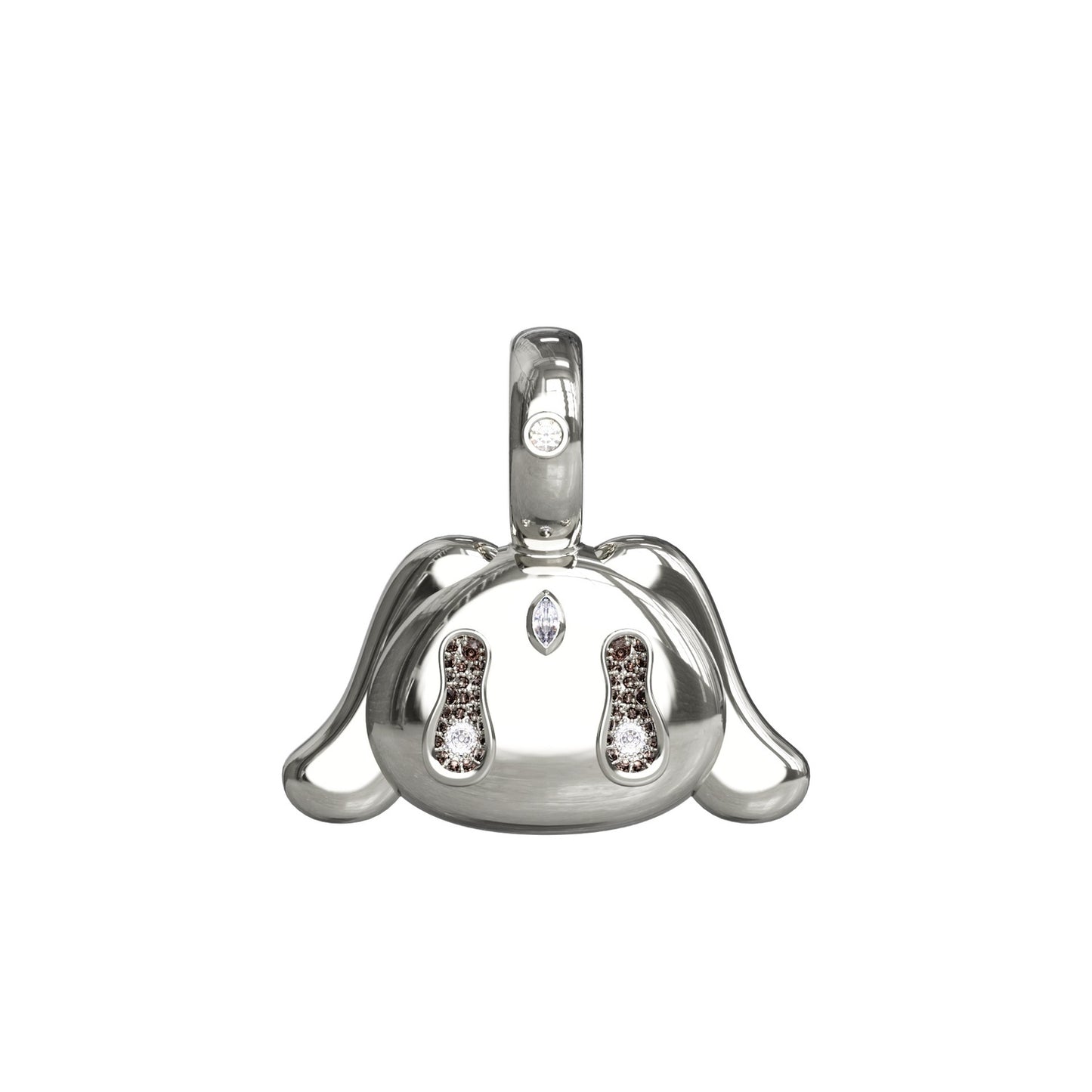 Buda Pendant — Silver — Medium