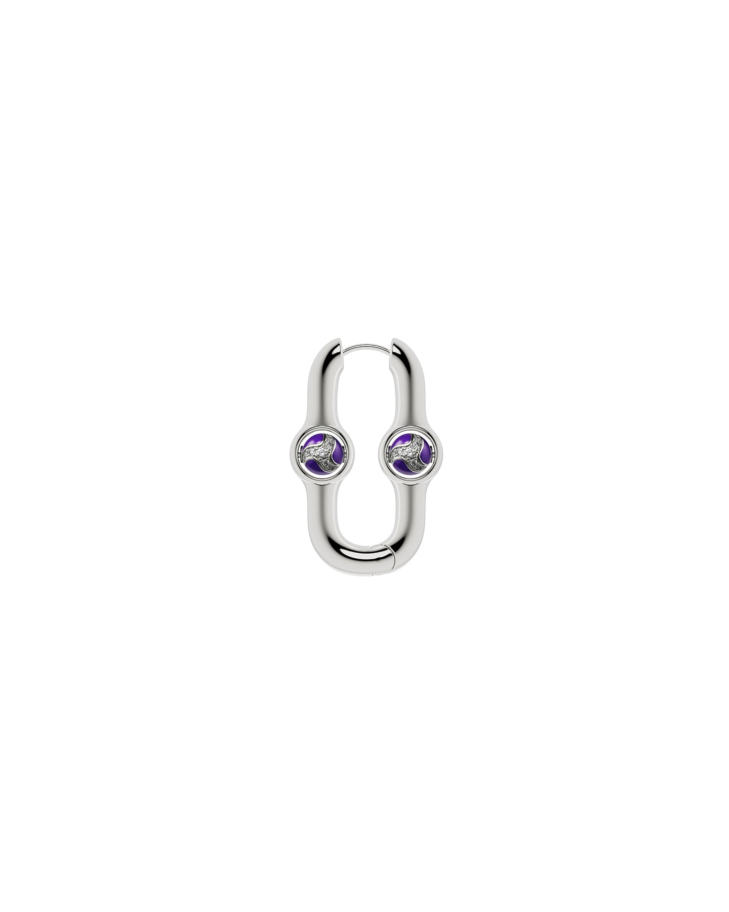 Gate Of Joy Earrings Purple Small