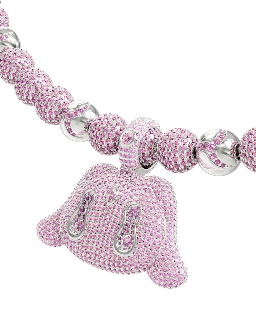 Drip Buda Pendant - Pink