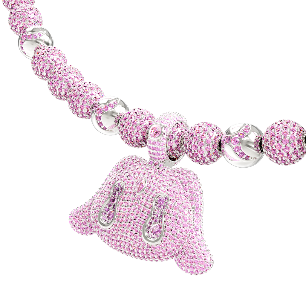 Drip Buda Pendant Pink