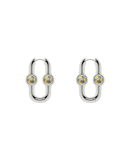 Gate Of Joy Earrings Yellow Small