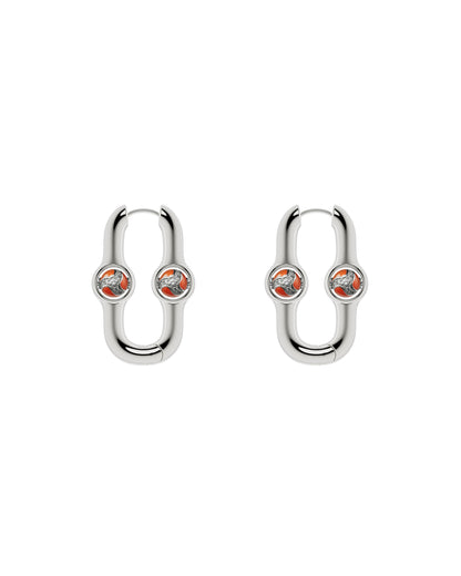 Gate Of Joy Earrings Orange Small