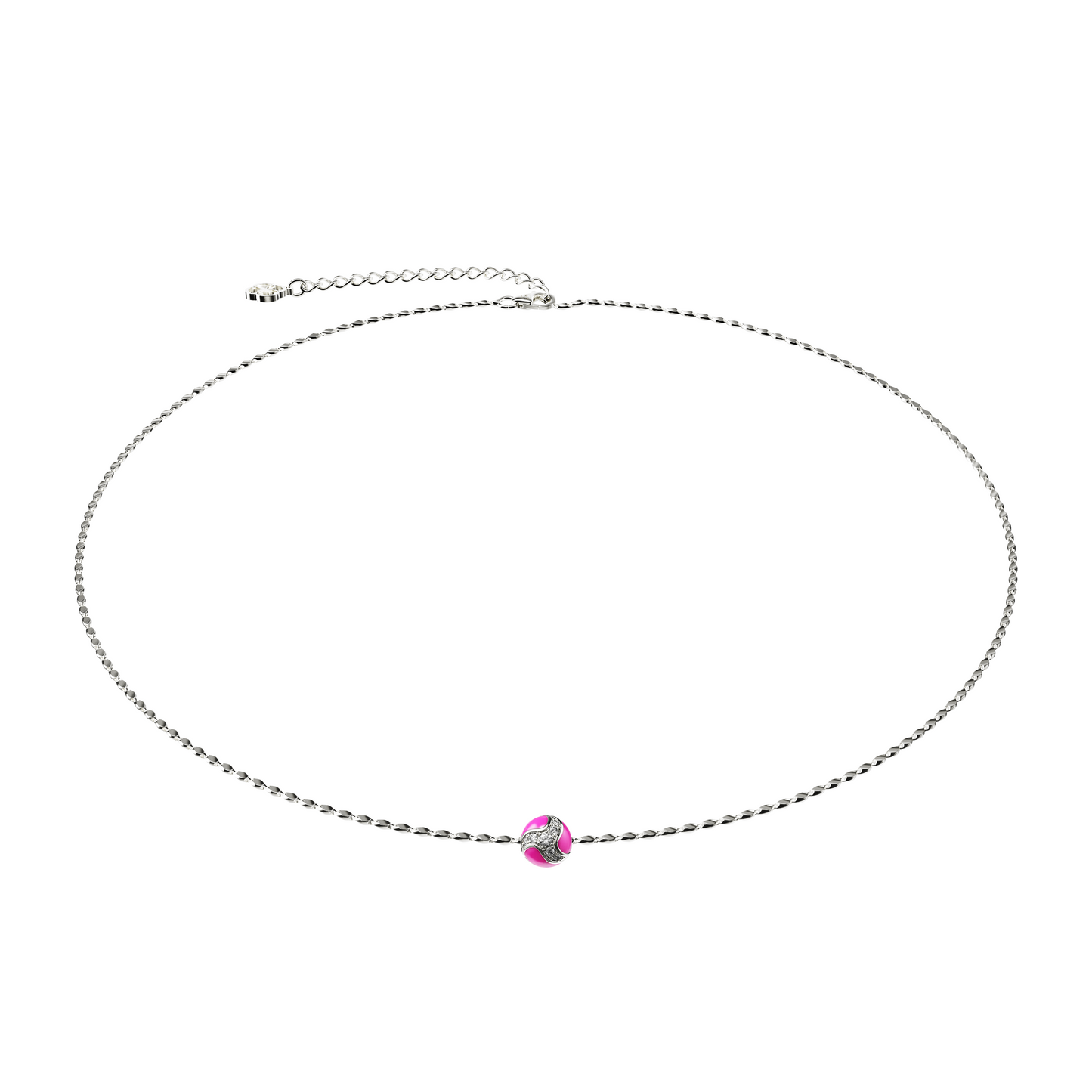 111 Dragon Ball Necklace Pink